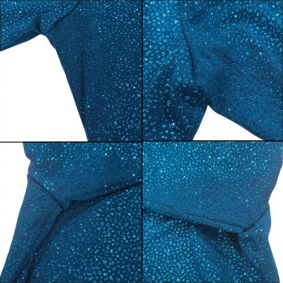 Calvin Klein Runched Glitter Bodycon Midi Dress(C037)-Size 10 for Women - Picture 8 of 12